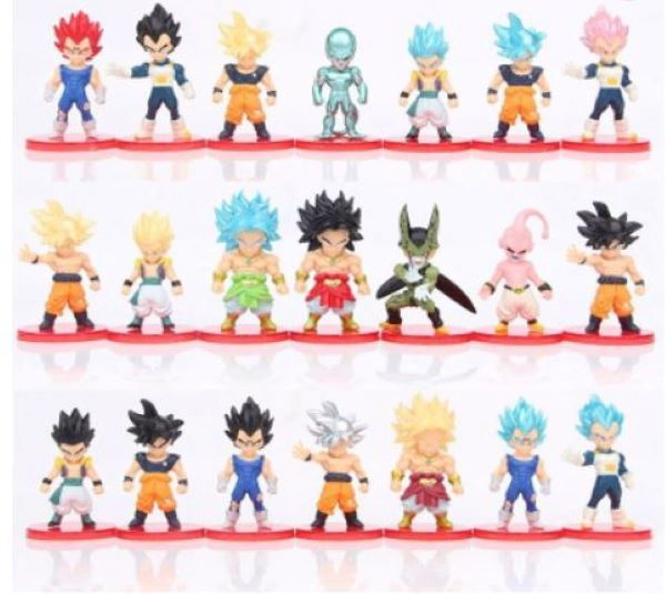 SET 21 FIGURAS DRAGÓN BALL Z +REGALO - 8