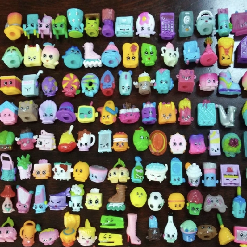 15 FIGURAS SHOPKINS. SEASON 1-7. NO REPETIDAS + BASE PLACA 16 PUNTOS COMPATIBLE CON LEGO - 3