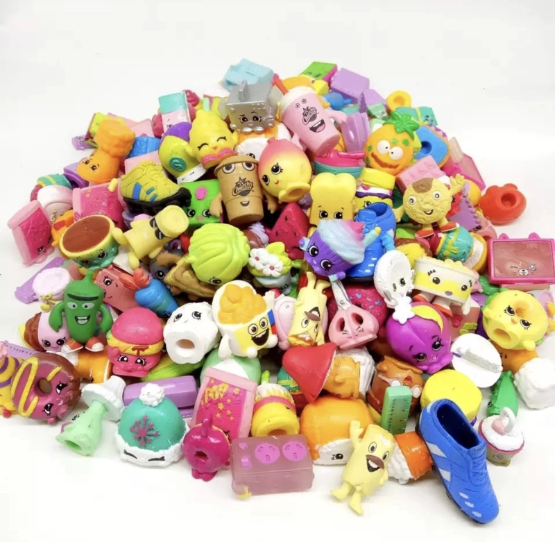 15 FIGURAS SHOPKINS. SEASON 1-7. NO REPETIDAS + BASE PLACA 16 PUNTOS COMPATIBLE CON LEGO - 4