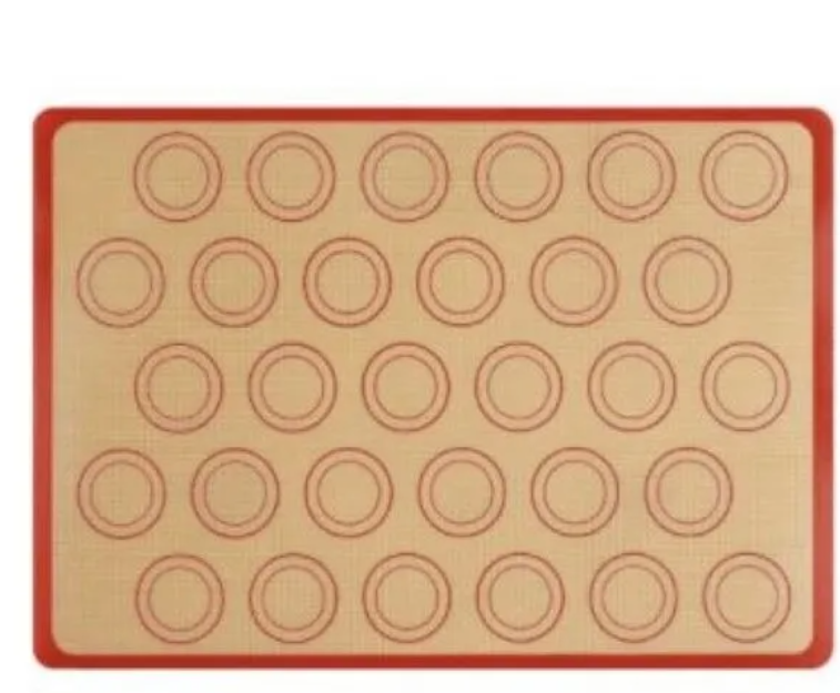 MAT LÁMINA SILICONA MICROPERFORADA ANTIADHERENTE HORNEADO MACARRONS - 1