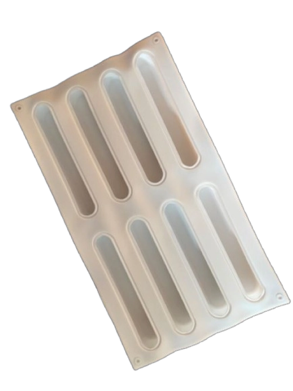 MOLDE DE SILICONA 8 BISCUIT, PLANTILLA, CHAMPAÑA, GALLETA, JABONES - 4