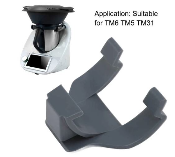 CLIP DE SOPORTE PARA TAPA THERMOMIX® TM6 TM5 TM31 OSOJIMIX® OTROS + CUBRECUCHILLA - 4