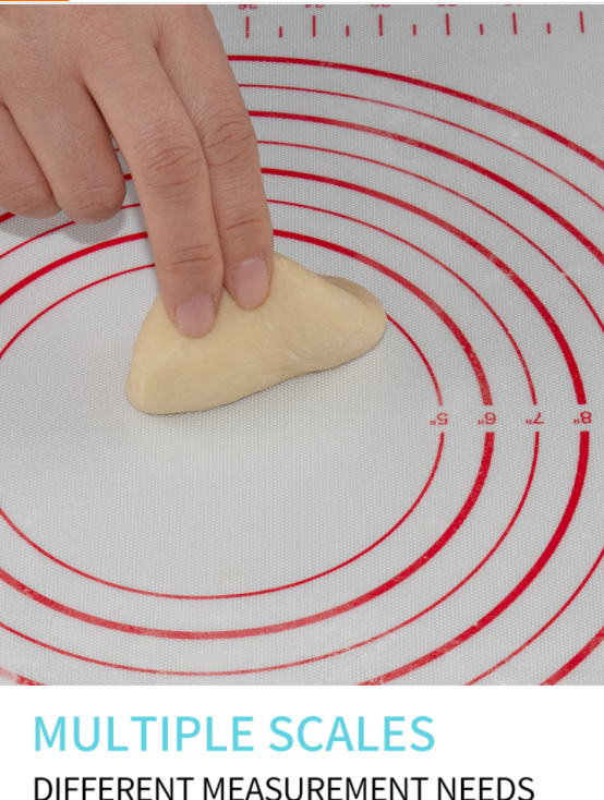 MAT LÁMINA TAPETE SILICONA PARA HORNEAR ANTIADHERENTE, 40 X 60 CMS - 2