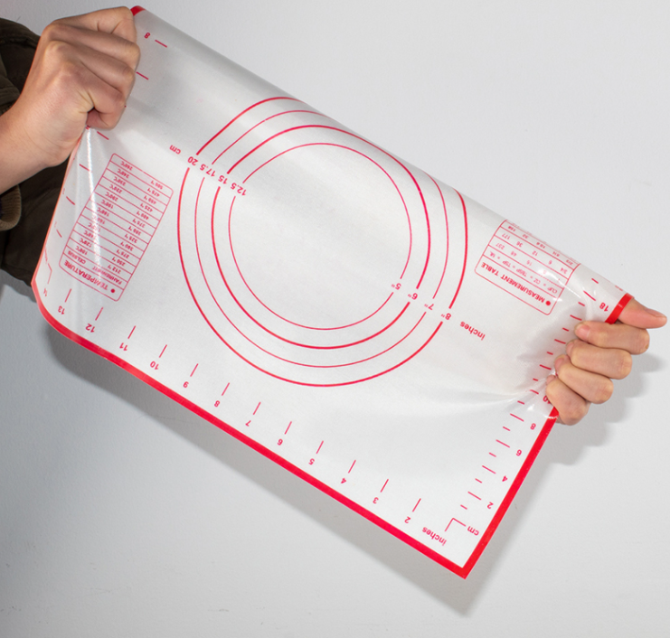 MAT LÁMINA TAPETE SILICONA PARA HORNEAR ANTIADHERENTE, 40 X 60 CMS - 4