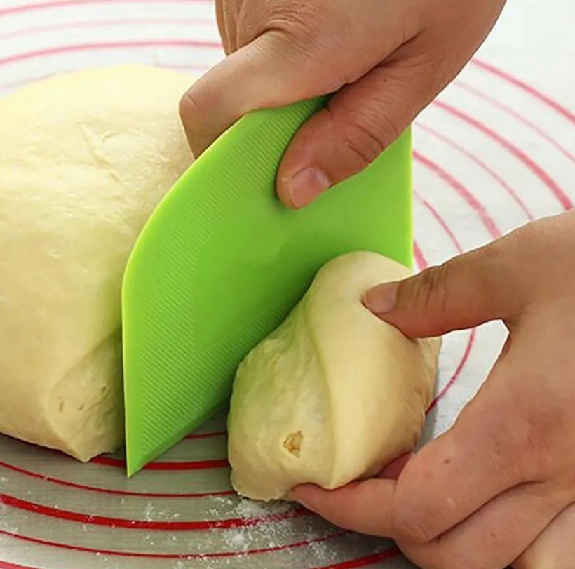 ESPÁTULA PLÁSTICA RASPAR CREMA MANTEQUILLA PASTEL MASA - 1