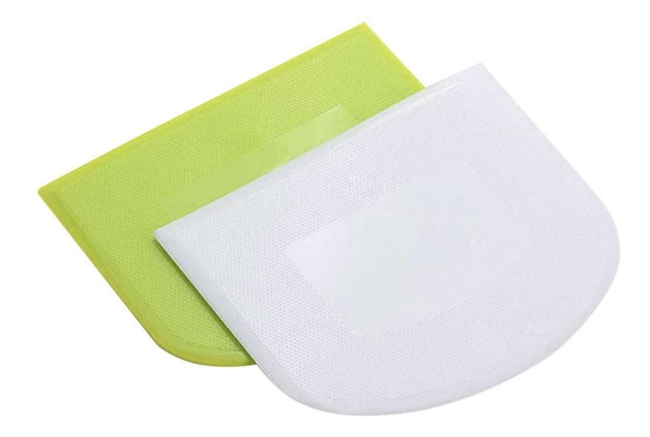 ESPÁTULA PLÁSTICA RASPAR CREMA MANTEQUILLA PASTEL MASA - 4
