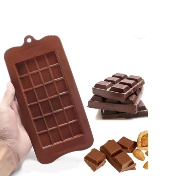 MOLDE DE SILICONA BARRA DE CHOCOLATE GRANDE - 1