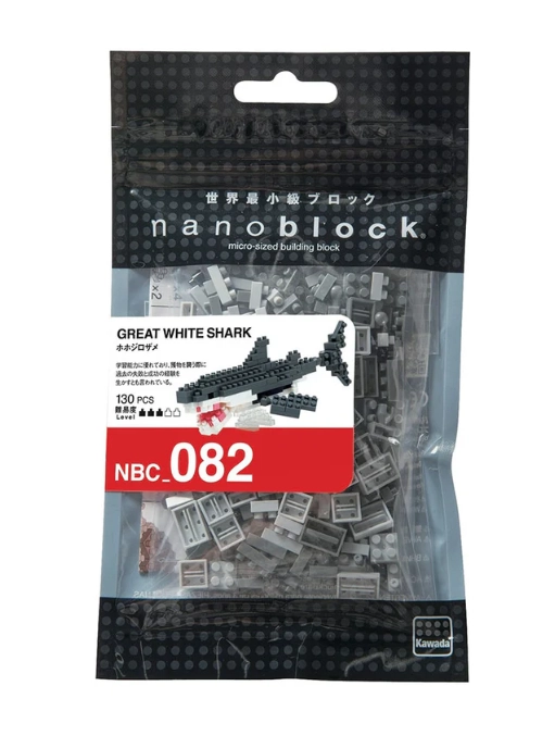 NANOBLOCK GRAN TIBURON BLANCO GREAT WHITE SHARK - 2