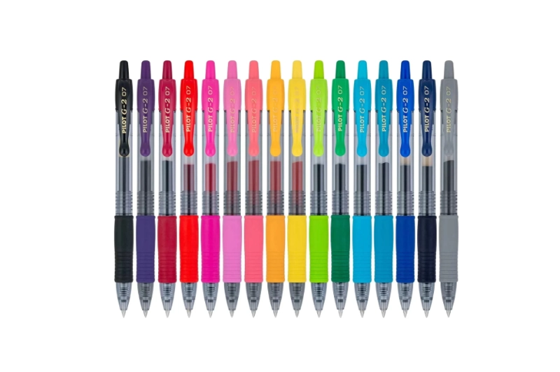 LÁPICES PILOT G2 PREMIUM GEL ROLLER ASSORTED INK, PUN FINO 0,7 MM 16 MULTICOLOR - 2