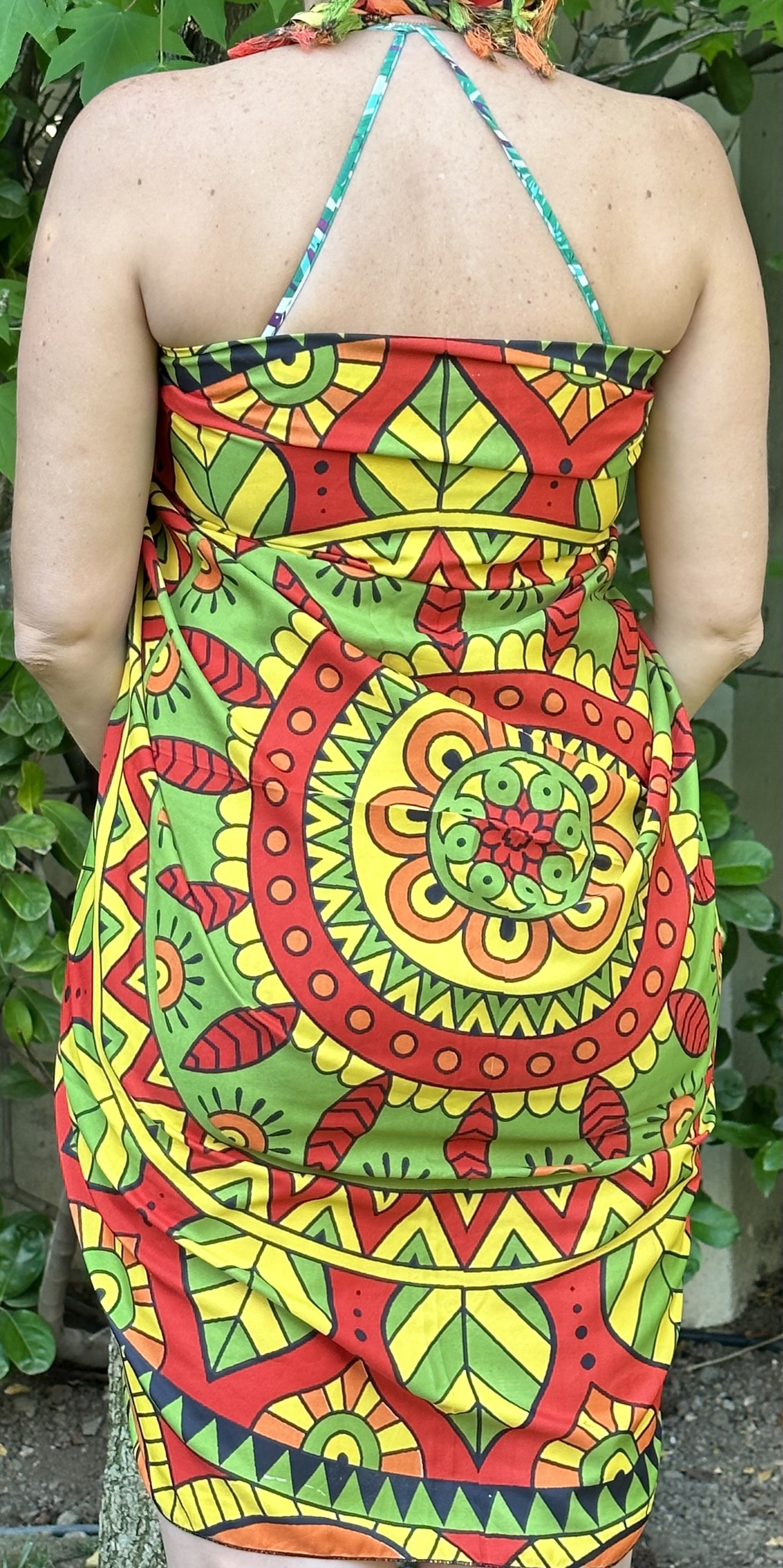 PAREOS BRASILEROS NARANJA MANDALA - 2
