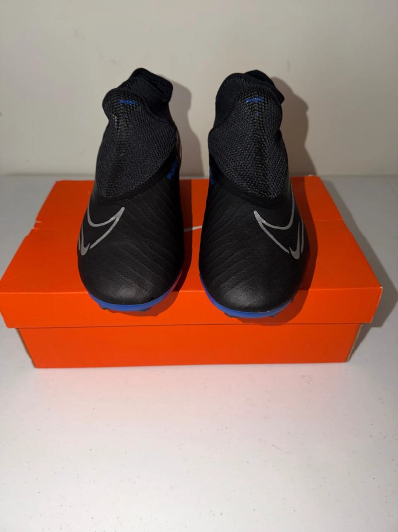ZAPATOS FUTBOL NIKE PHANTOM VISION 2 DF SIN CORDONES NEGROS - 2
