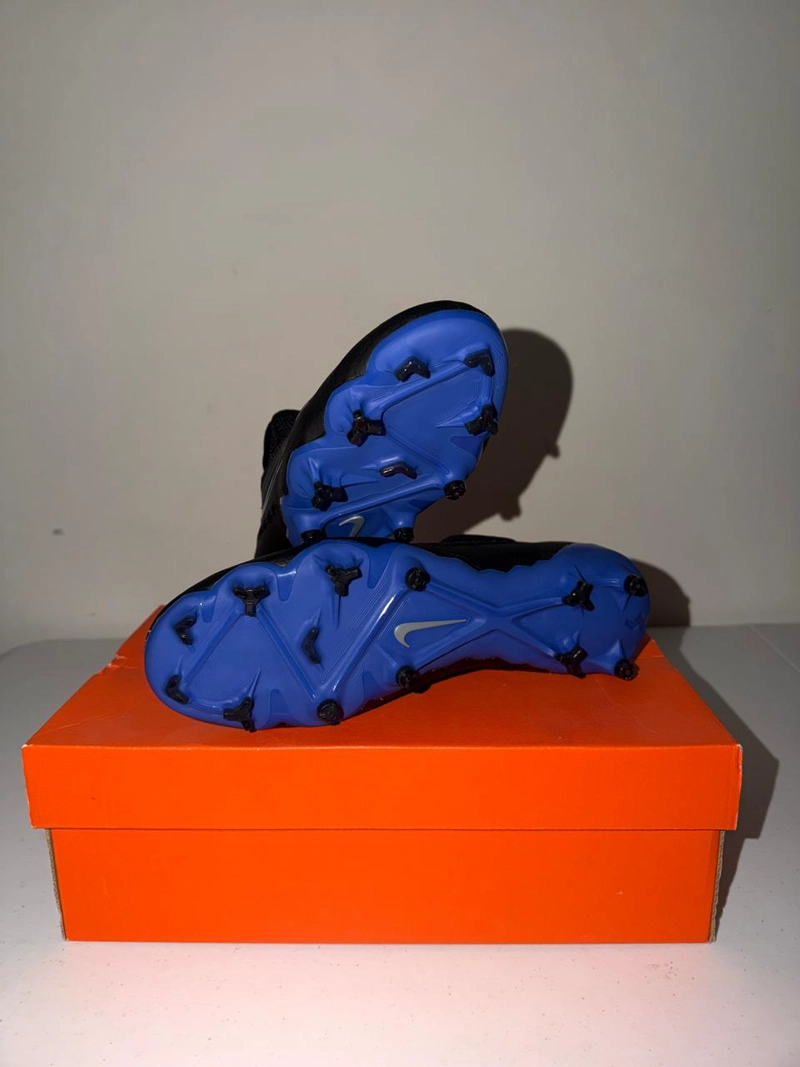 ZAPATOS FUTBOL NIKE PHANTOM VISION 2 DF SIN CORDONES NEGROS - 5