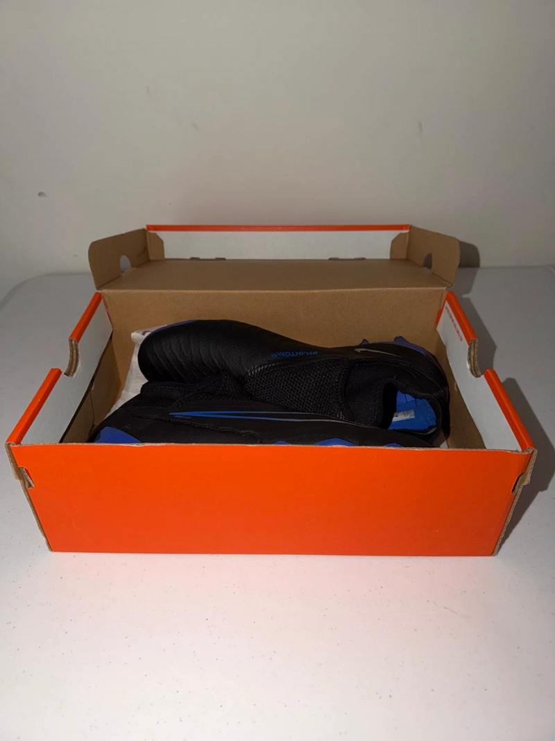 ZAPATOS FUTBOL NIKE PHANTOM VISION 2 DF SIN CORDONES NEGROS - 6