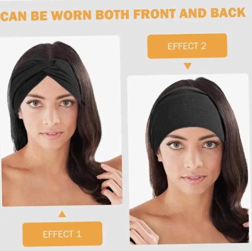 DIADEMA O CINTILLO ANCHOS ANTIDESLIZANTES PARA DEPORTE Y YOGA  ALEATORIO - 4