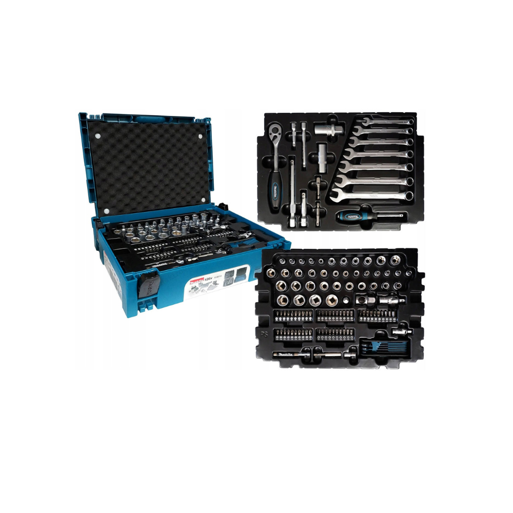 SET HERRAMIENTAS MANUALES 120 PIEZAS MACPAK E-08713 MAKITA - 1