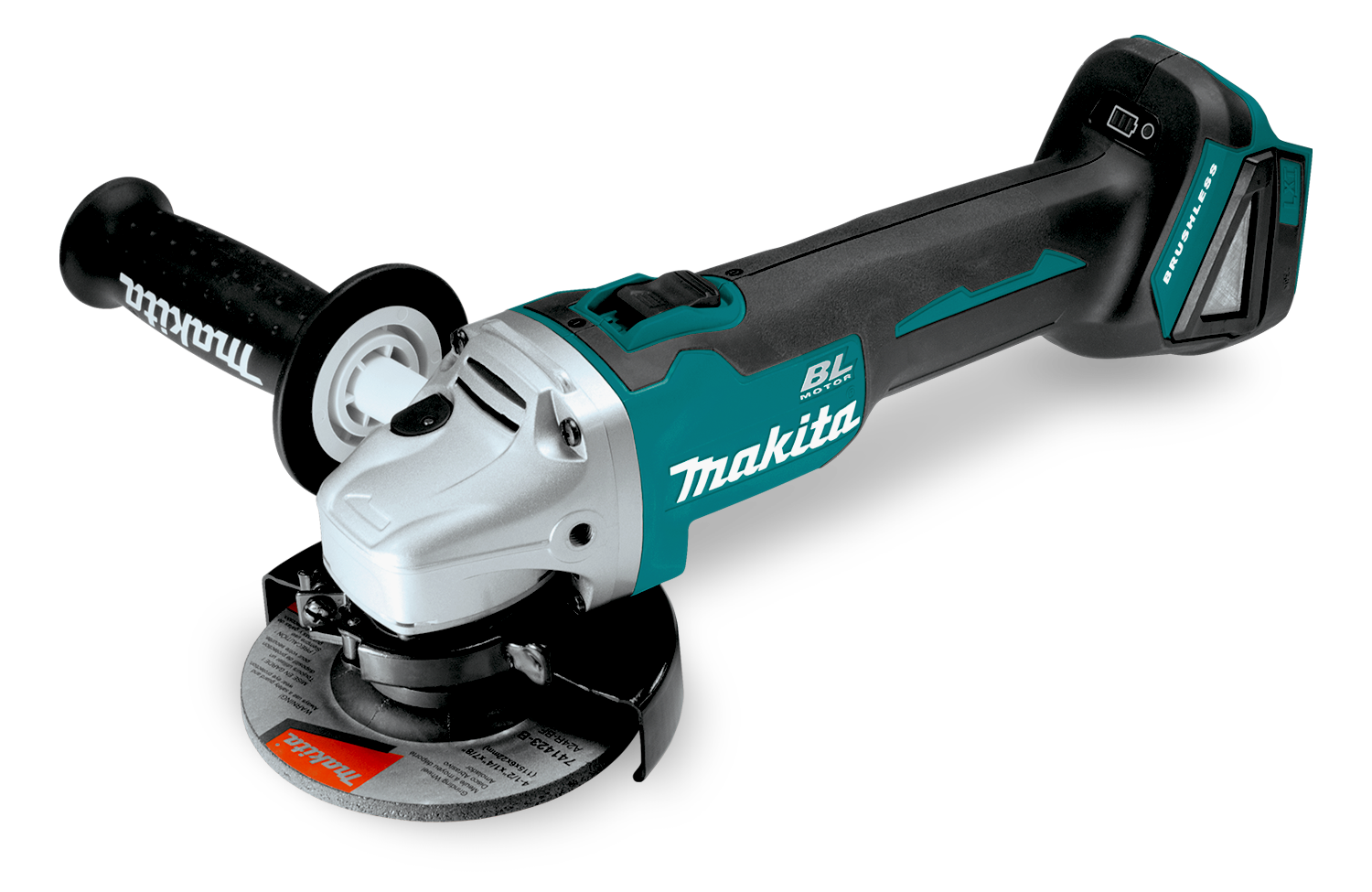ESMERIL ANGULAR 4-1/2' 18V DGA454Z MAKITA SIN BATERIA Y SIN CARGADOR - 1