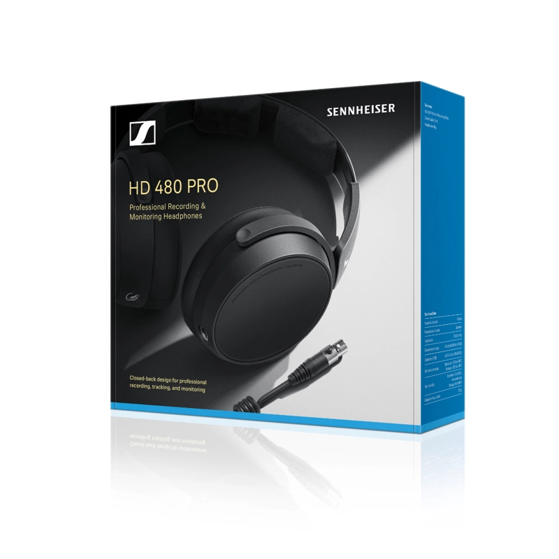 AUDIFONOS MONITOREO CERRADOS SENNHEISER HD 480 PRO - 8