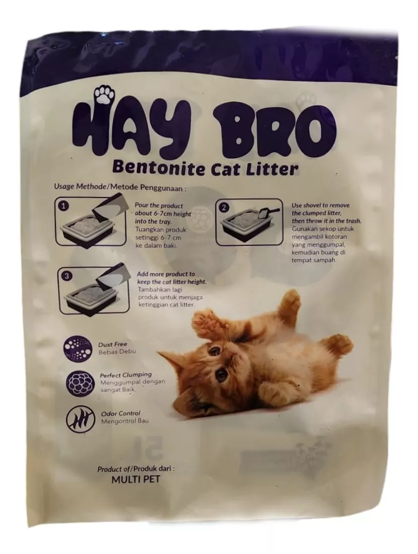 ARENA SANITARIA AGLUTINANTE HEY BRO 4 KG - 3