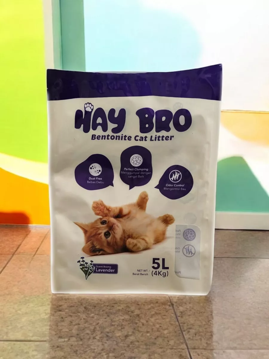 ARENA SANITARIA AGLUTINANTE HEY BRO 4 KG - 4