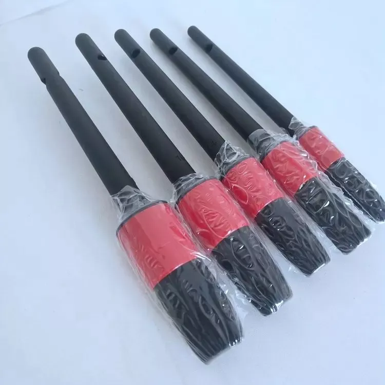 KIT BROCHAS CEPILLOS DETAILING LIMPIEZA AUTOMOTRIZ X5 - 4