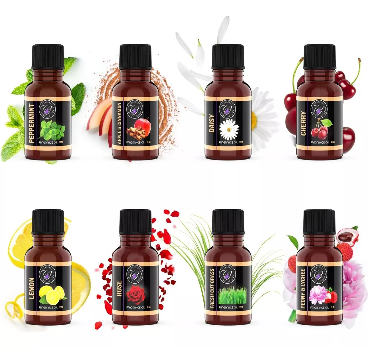KIT DE FABRICACIÓN DE VELAS DIY (CERA SOYA + AROMAS ) - 4