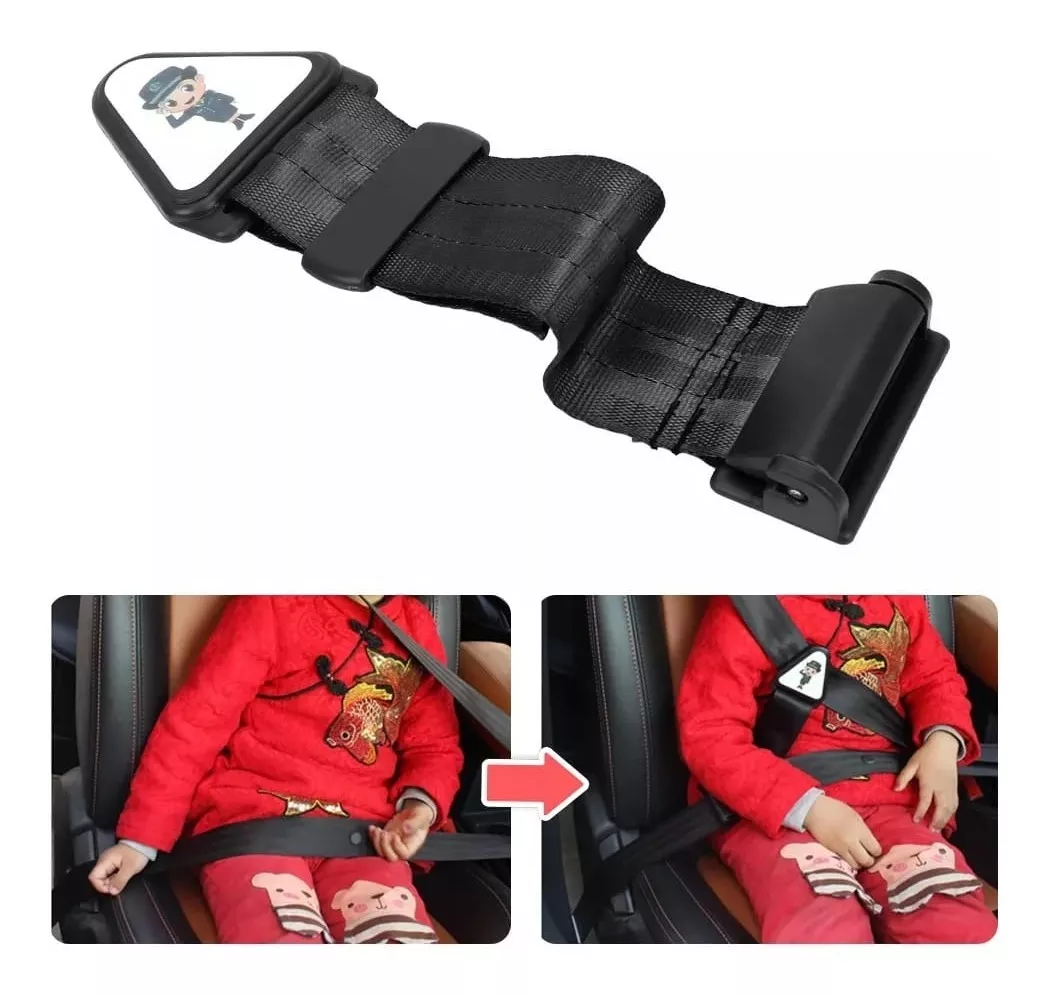 AJUSTADOR DE CINTURON DE SEGURIDAD PARA NIÑOS CON PRETENSOR - 2