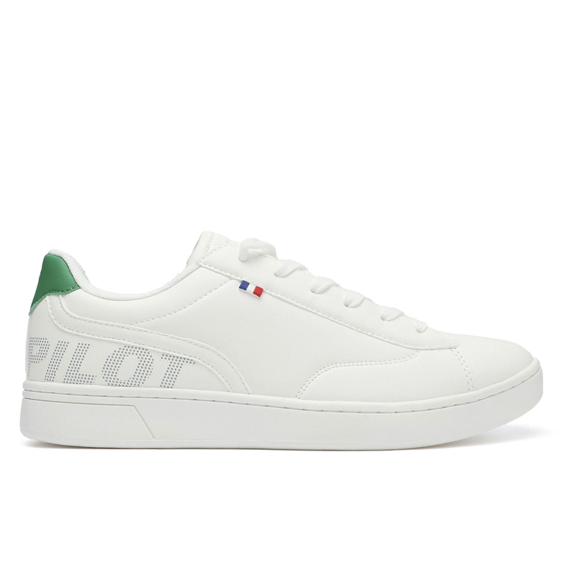 ZAPATILLA CASUAL URBANA MUJER BLANCO VERDE MICHELIN PS14 - 1