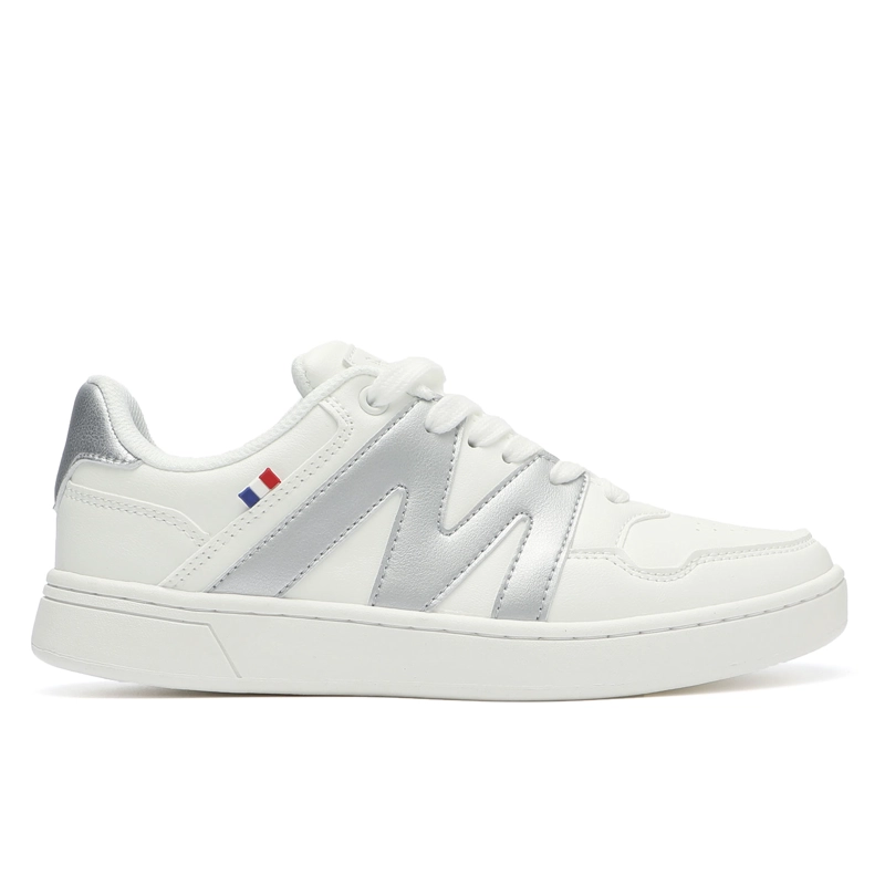 ZAPATILLA CASUAL URBANA MUJER BLANCO PLATEADO MICHELIN PS22 - 1