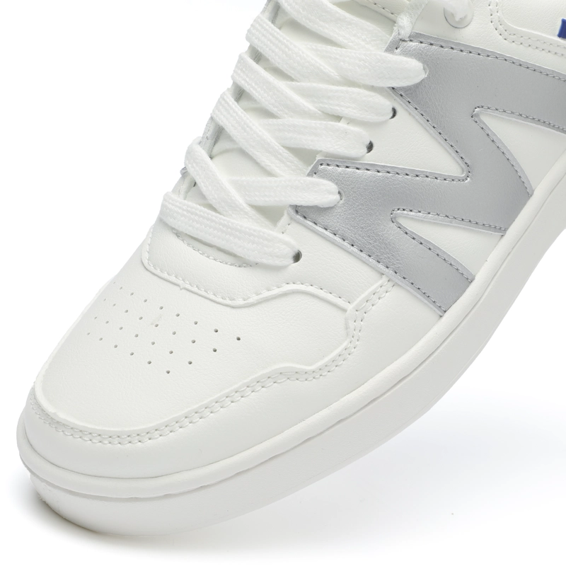 ZAPATILLA CASUAL URBANA MUJER BLANCO PLATEADO MICHELIN PS22 - 5