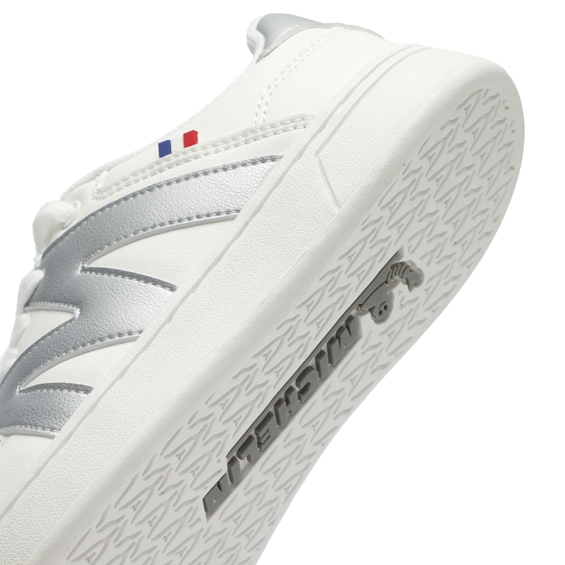 ZAPATILLA CASUAL URBANA MUJER BLANCO PLATEADO MICHELIN PS22 - 6