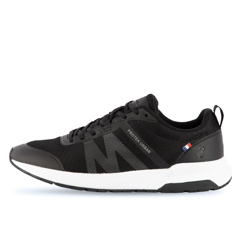 ZAPATILLA URBANA CASUAL NEGRO GRIS HOMBRE MICHELIN PU15 - 3