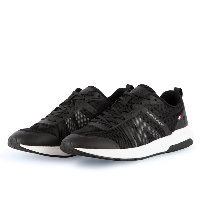 ZAPATILLA URBANA CASUAL NEGRO GRIS HOMBRE MICHELIN PU15 - 4