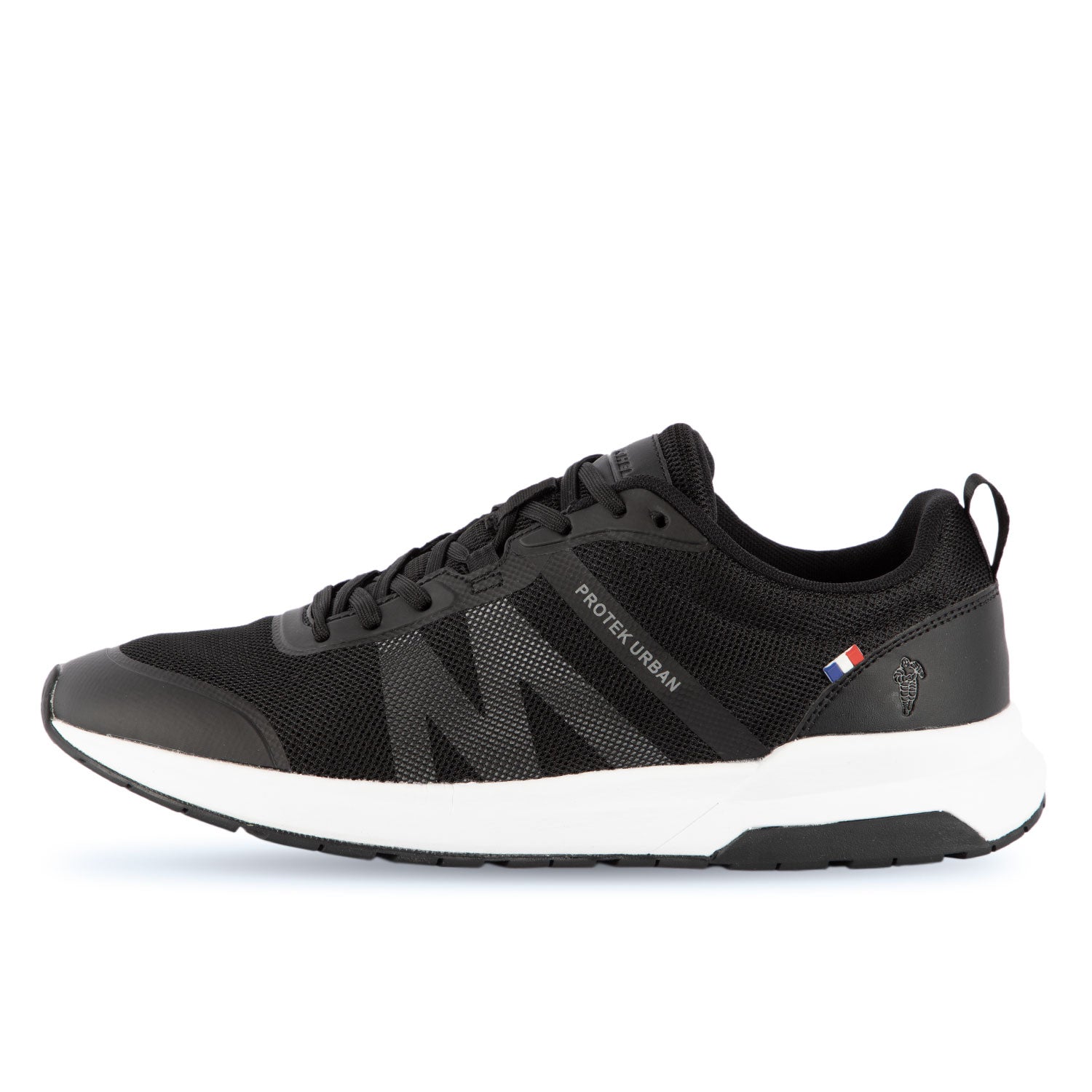 ZAPATILLA URBANA PARA MUJER COLOR NEGRO GRIS MICHELIN FOOTWEAR PU15 - 3