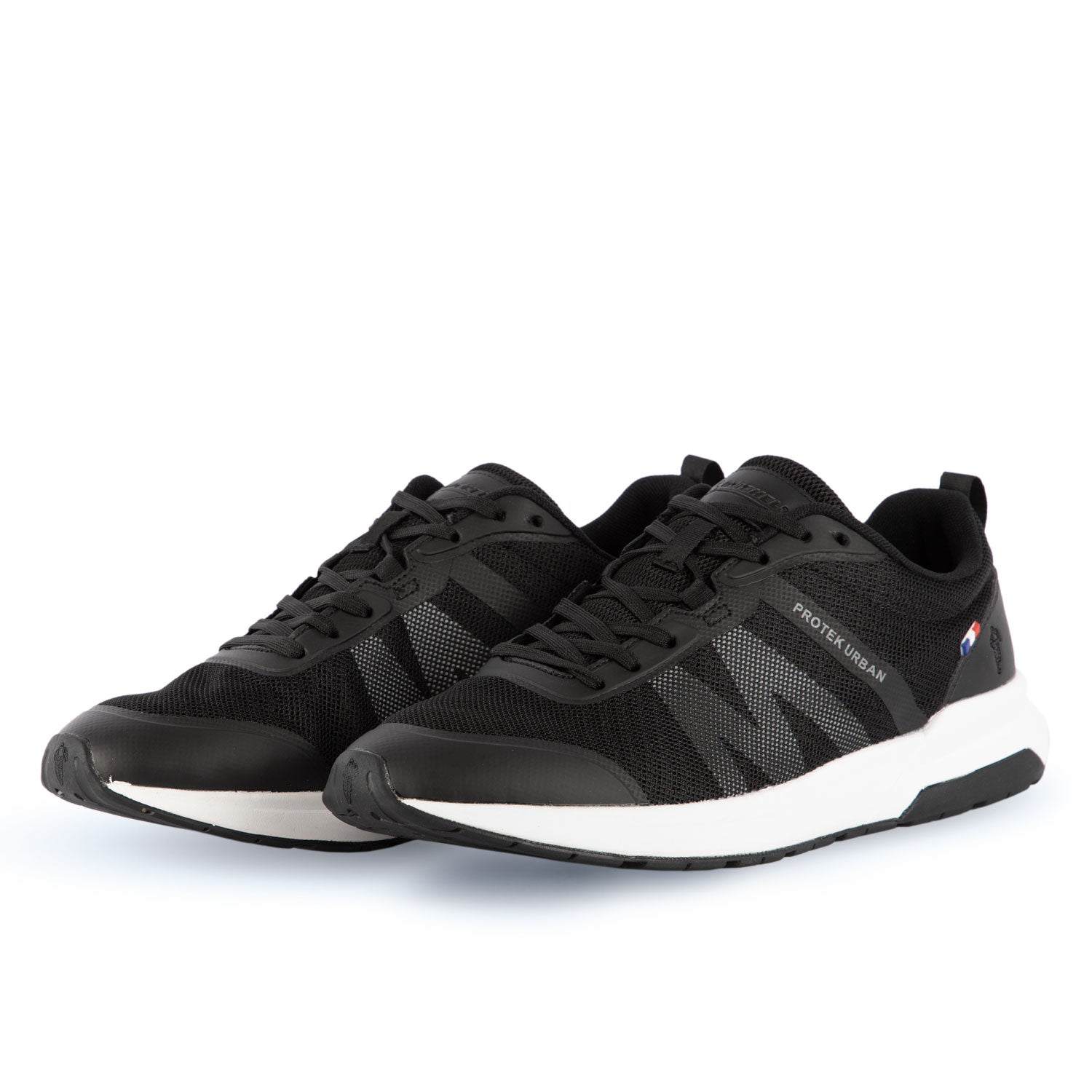 ZAPATILLA URBANA PARA MUJER COLOR NEGRO GRIS MICHELIN FOOTWEAR PU15 - 4