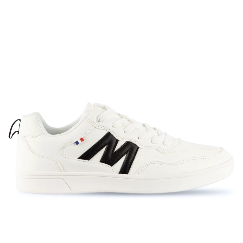 ZAPATILLA URBANA PARA HOMBRE COLOR BLANCO NEGRO MICHELIN FOOTWEAR PS19 - 1