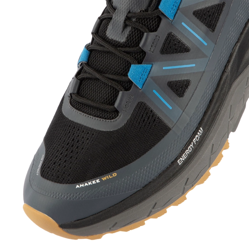 ZAPATILLA TRAIL RUNNING NEGRO AZUL HOMBRE MICHELIN FOOTWEAR AW02 - 5
