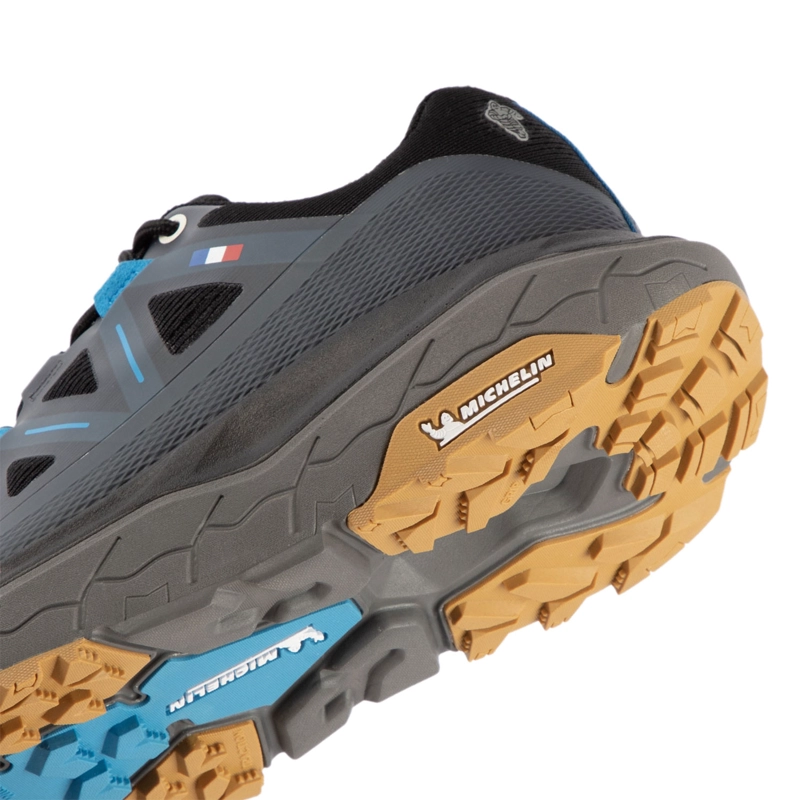ZAPATILLA TRAIL RUNNING NEGRO AZUL HOMBRE MICHELIN FOOTWEAR AW02 - 6