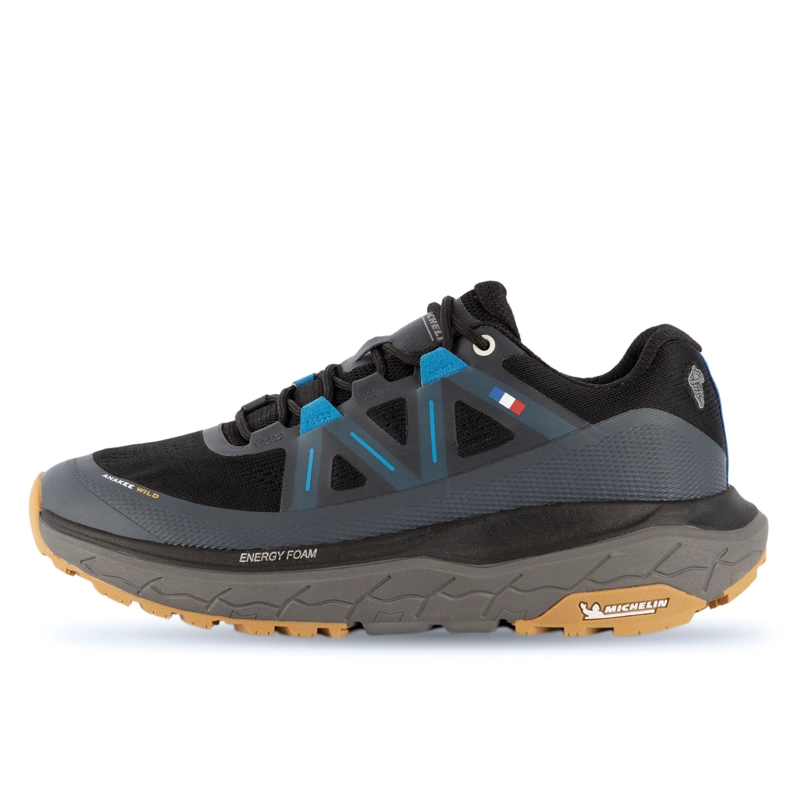 ZAPATILLA TRAIL RUNNING NEGRO AZUL HOMBRE MICHELIN FOOTWEAR AW02 - 8