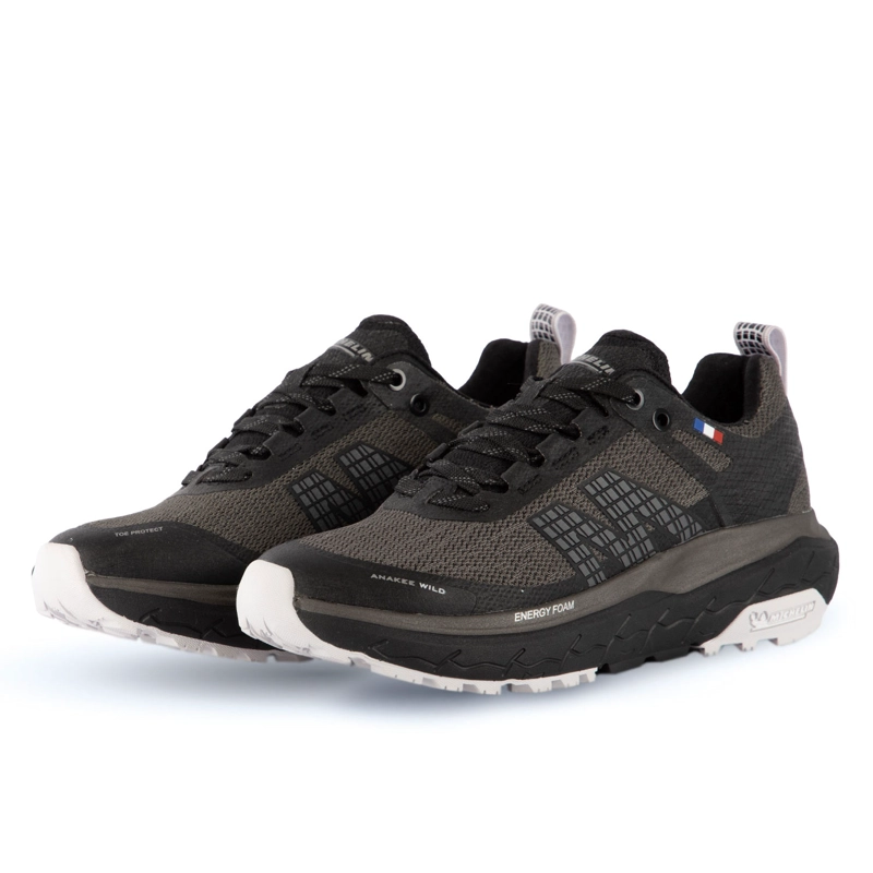 ZAPATILLA TRAIL RUNNING NEGRO Y LILA MUJER MICHELIN AW01 - 4