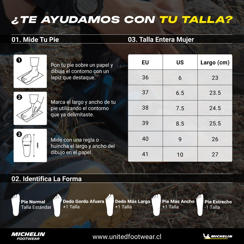 ZAPATILLA TRAIL RUNNING NEGRO Y LILA MUJER MICHELIN AW01 - 7