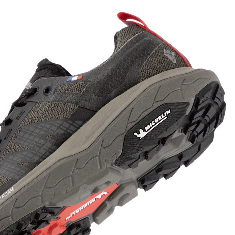 ZAPATILLA TRAIL RUNNING NEGRO KAKI HOMBRE MICHELIN FOOTWEAR AW01 - 6