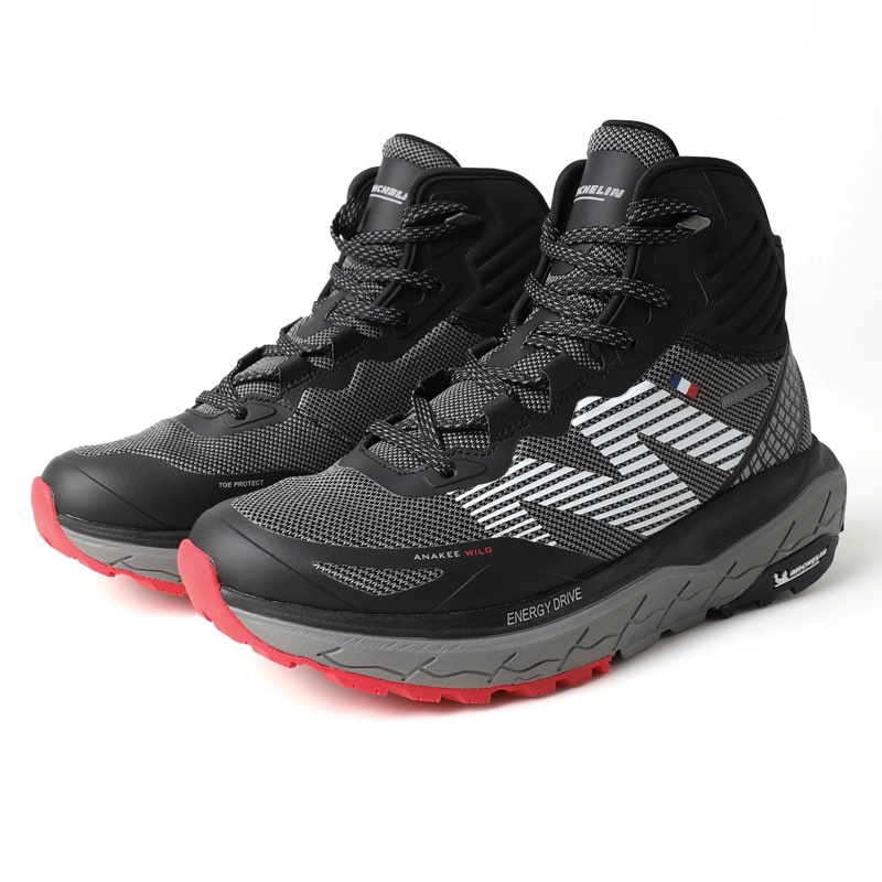 BOTIN ZAPATILLA IMPERMEABLE HOMBRE GRIS NEGRO MICHELIN AW06 - 4