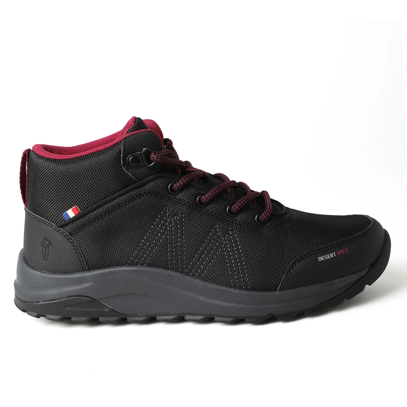 BOTIN CAÑA ALTA NEGRO PURPURA MUJER MICHELIN DR37 - 1