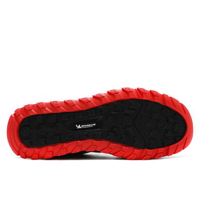 ZAPATILLA TRAIL RUNNING NEGRO Y ROJO HOMBRE MICHELIN FOOTWEAR DR40 - 2