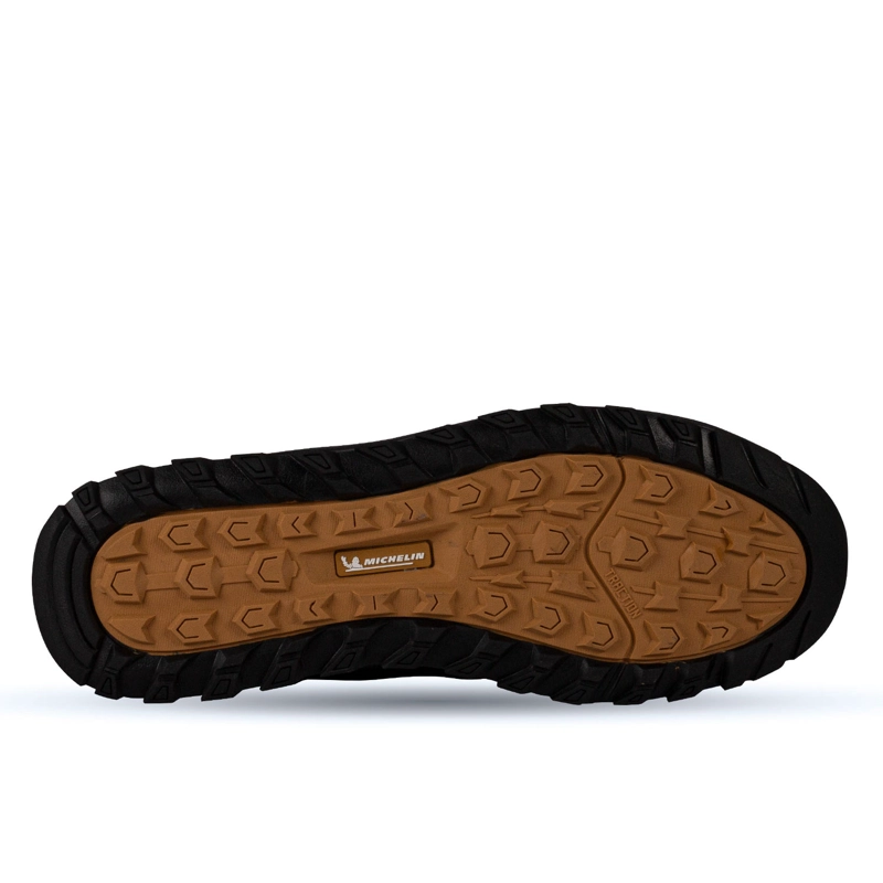 BOTIN OUTDOOR IMPERMEABLE NEGRO CAFE  HOMBRE MICHELIN DR05 - 2