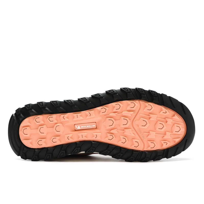 ZAPATILLA TRAIL RUNNING NEGRA Y DAMASCO MUJER MICHELIN FOOTWEAR DR40 - 2