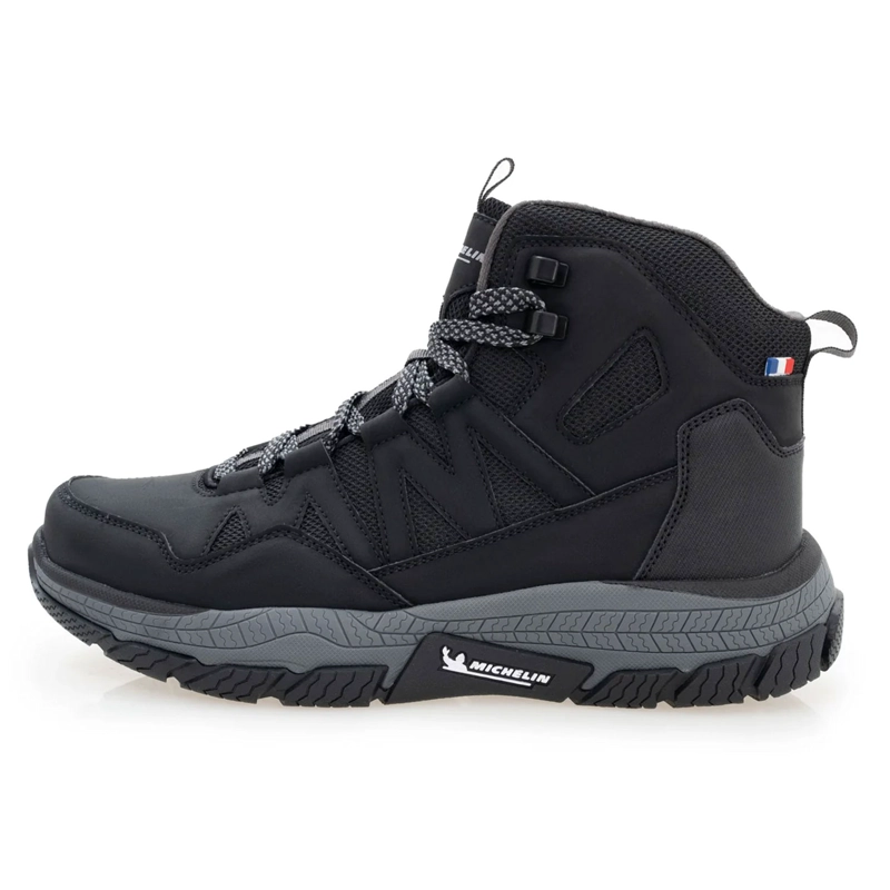 ZAPATILLA BOTIN URBAN CASUAL HOMBRE GRIS NEGRO MICHELIN DF10 - 4