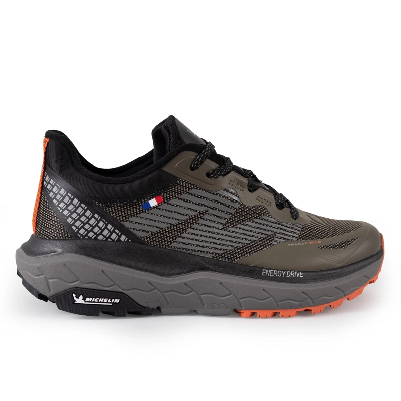 ZAPATILLA DEPORTIVA TRAIL HOMBRE KHAKI NEGRO MICHELIN AW05 - 1