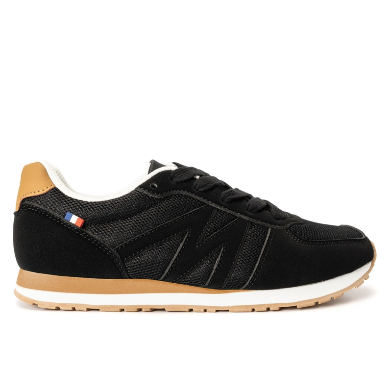 ZAPATILLLA URBANA MUJER COLOR NEGRO Y BEIGE MICHELIN CC15 - 1