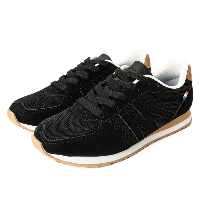 ZAPATILLLA URBANA MUJER COLOR NEGRO Y BEIGE MICHELIN CC15 - 4